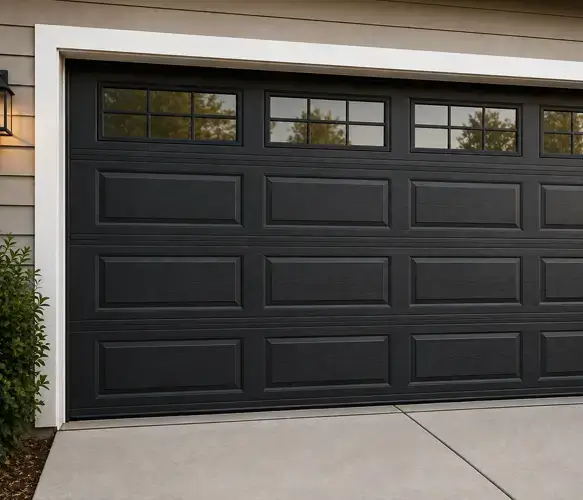 Garage door after professional service