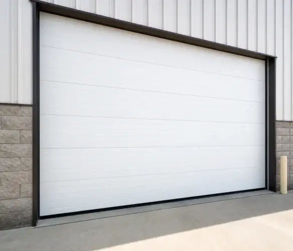 Commercial door after