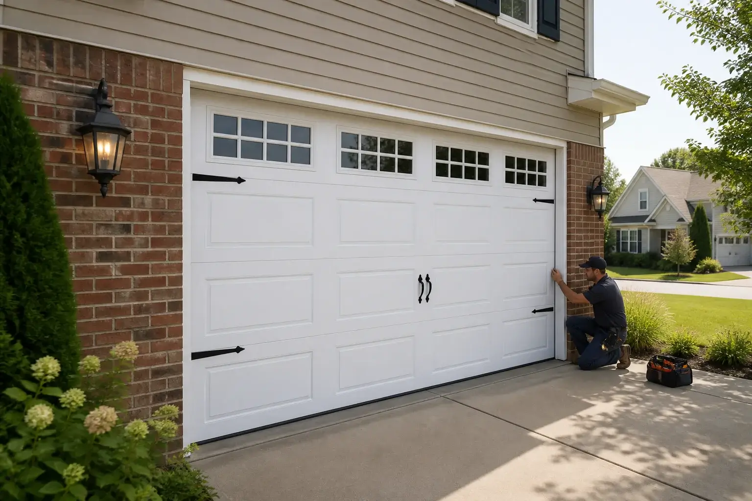 Residential garage doors in Bargersville