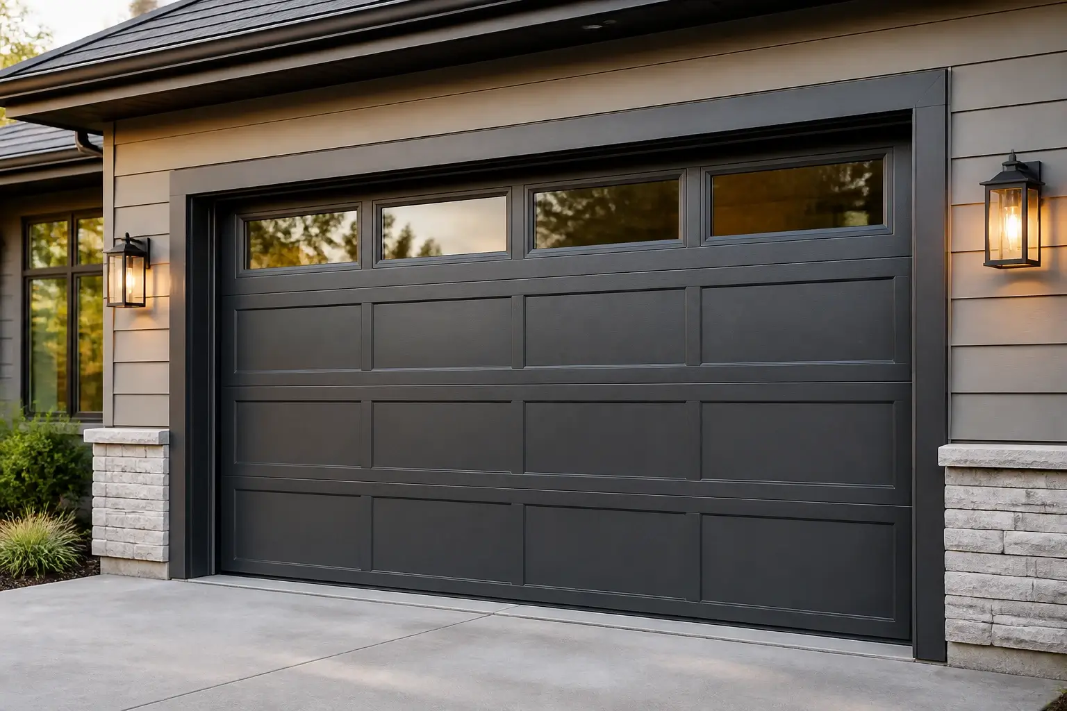 Residential garage style