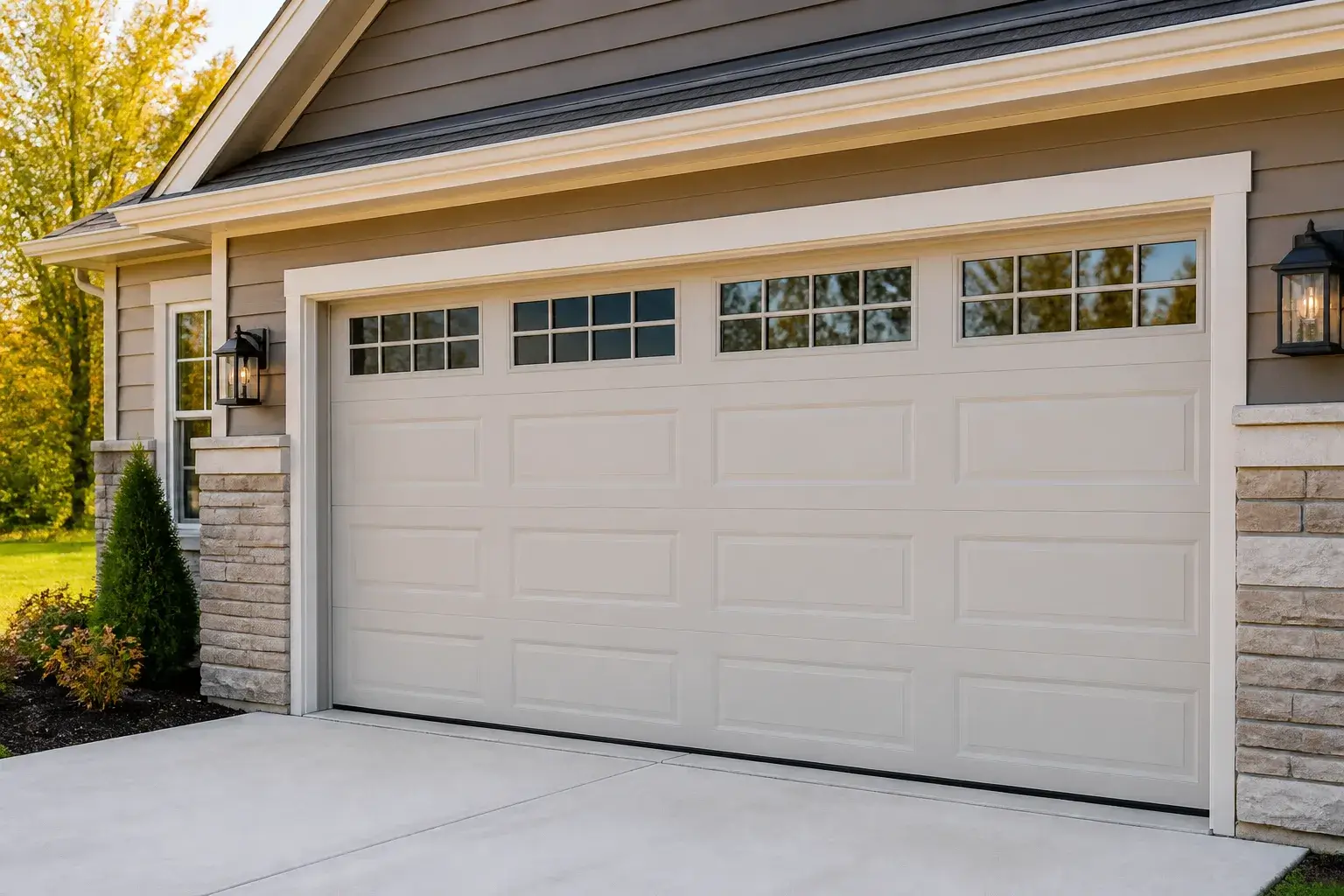 Residential garage repair